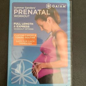 Summer Sanders pregnancy DVD workout 📀💕